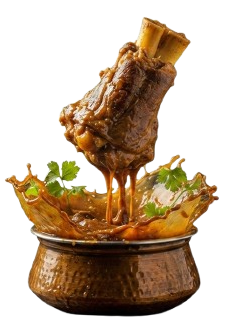 Signature dish splash
